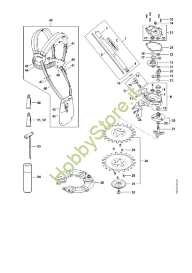 Picture of Stelo, riduttore, Riparo RGA 140